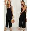 Jumpsuit Sleeveless Backless Playsuit Trousers Overalls