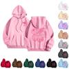 Plus Size Hoodie Women Hoodie Hooded Sweatshirt Casual Long Sleeve Pullover Loose Autumn Sweatshirt Scuba Half Zip