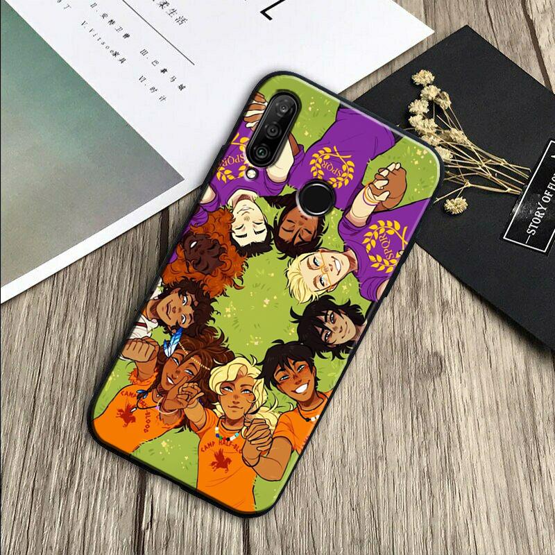 P-Percy Jackson Cartoon For Huawei Nova Y91 Y90 Y60 Y70 Y61 Y72 Y73 3i 7i 8i 11 12i 9 10 SE P20 P30 Pro P40 Lite Case