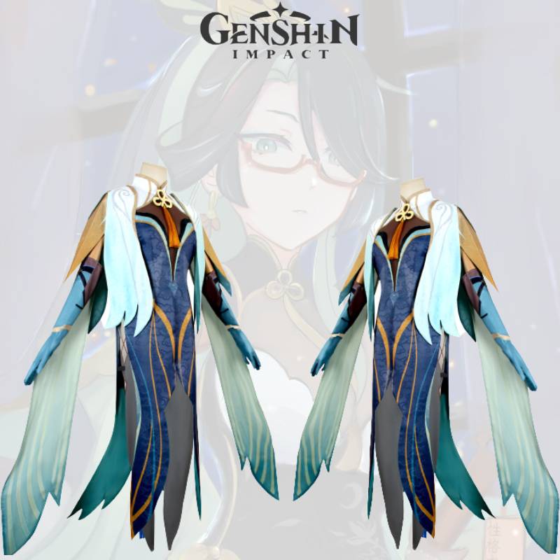 Impact Cloud Genshin Retainer Cosplay Full Set Carnival Comic Party Gift Prop