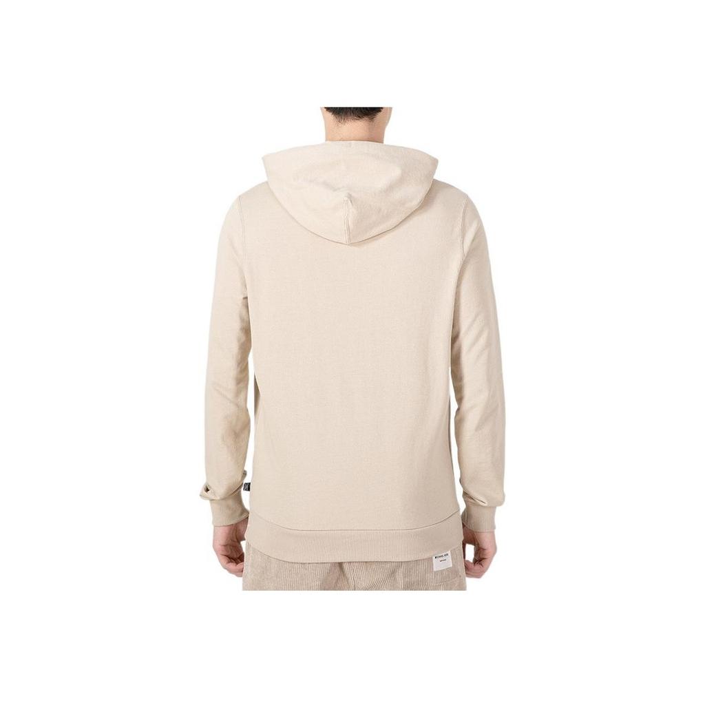 Puma Solid Color Pullover Hoodie Men Tops Off-White 849584-64