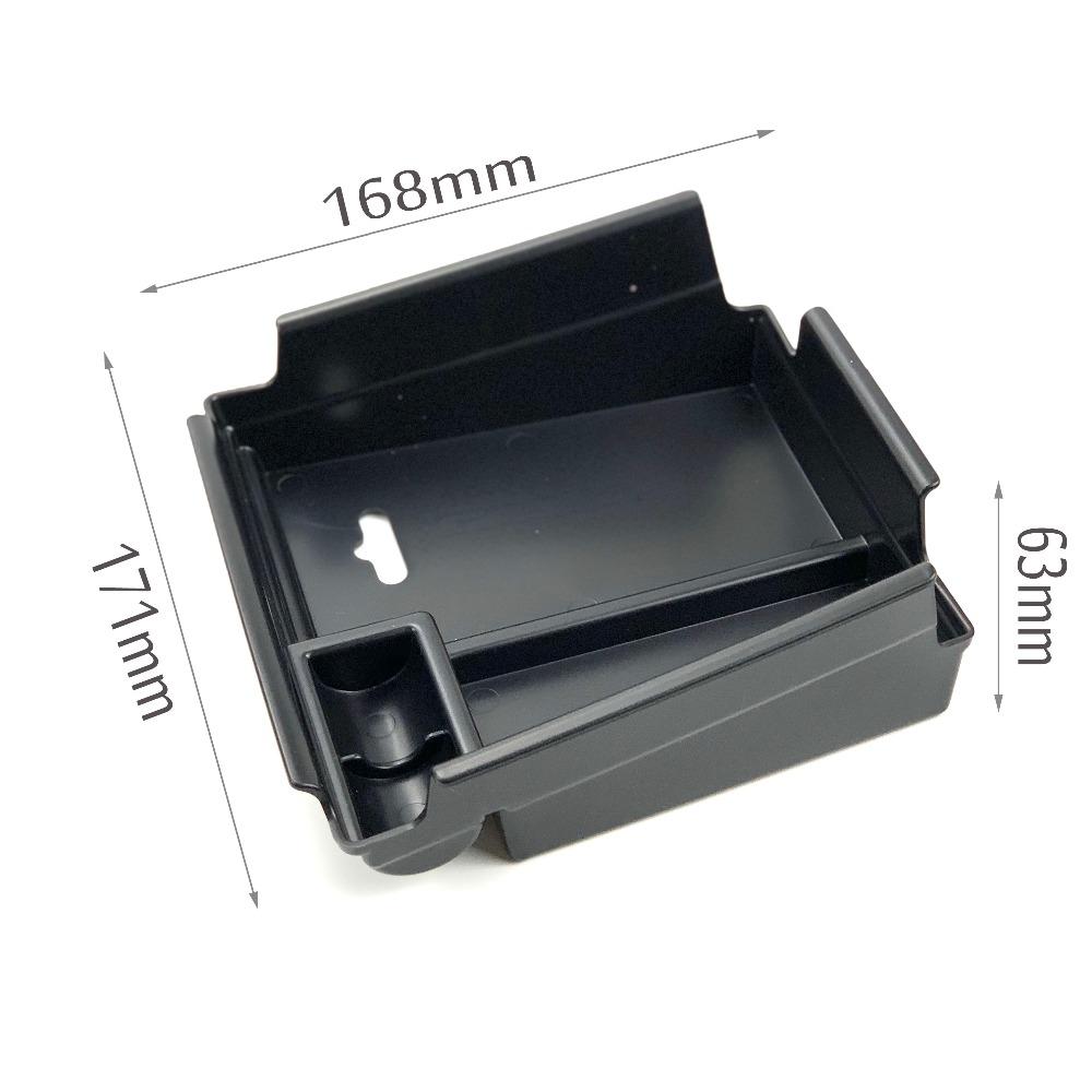 For Alfa Romeo Stelvio 2017-19/ Giulia 2016-19 Central Console Armrest Storage Box Car Styling Accessories Interior Holder Tray