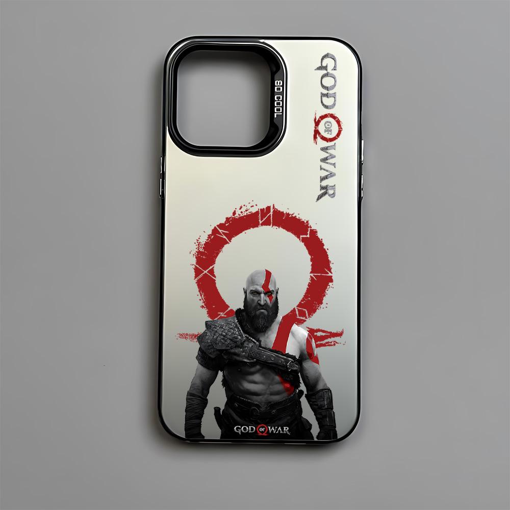 

Phone Case G-GOD OF WARS For iPhone 17 16e 16 15 14 13 12 11 mini Pro Max X XR XSMAX 8 7 Air Plus Anti Fall Matte Back Cover iPhone 16 Plus