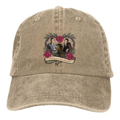 Pedro Pascal Papa Baseballpetten Merchandise Vintage Verweerd Gewassen Zonneklep Uniseks Dames Buiten Alle Seizoenen Reishoeden Pet
