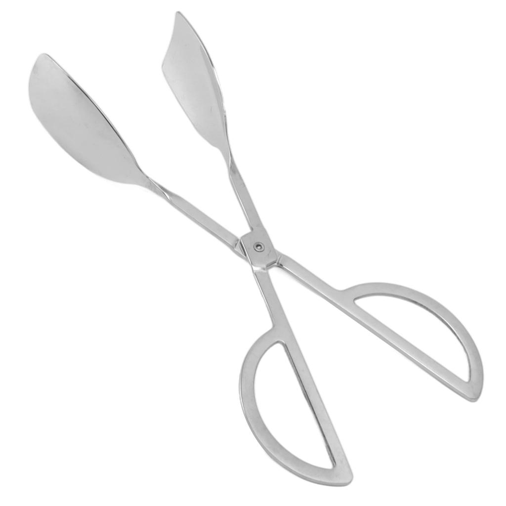 Serving Tongs 201 Stainless Steel Rust Proof Corrosion Proof Comfortable Grip Food Tongs for
