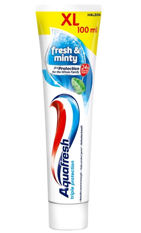 Aquafresh Gentle Mint Toothpaste, 100ml - Mild & Refreshing Oral Care Formula