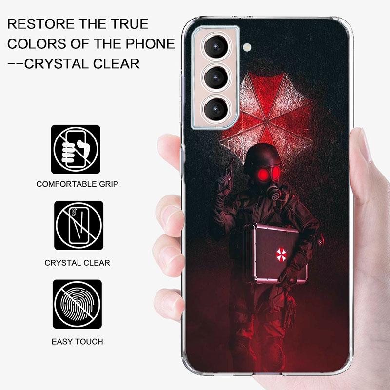 Umbrella Corporation Phone Case For Samsung A17 A56 A36 A26 A16 A55 A35 A25 A15 A05S Galaxy A71 A51 A41 A31 A21S A70 A50 A40 A30