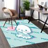 Office Rug Pochacco, Cute Anti-Slip Rug, Machine Washable for Living Room, Bedroom, Office, Multiple Sizes, Bedroom Mat, Decorative Mat, Durable Mat,