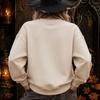 Women's Halloween Theme Crewneck Sweatshirt Casual Pullover Top