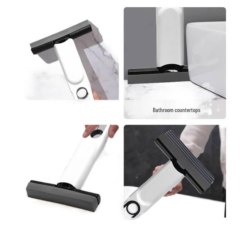 Handheld Absorbent Mini Mop - Multi-Functional for Desktop, Bathroom, and Table Wiping
