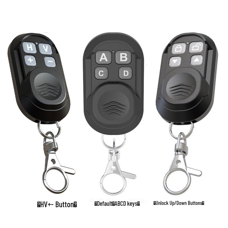 EV1527 433MHz RF 4-Button Fixed Code Learning Remote Control