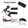 LCD Gashendel en Borstelloze Motorcontroller voor 24V tot 48V Elektrische Fietsen