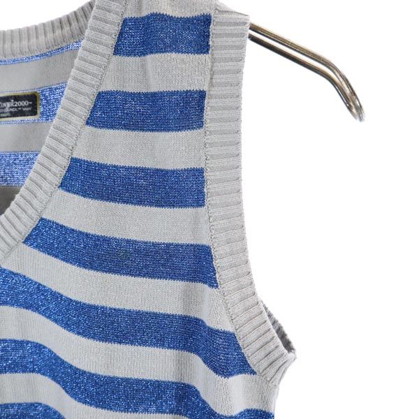 Undercover Border Knit Best M Gray Women Used