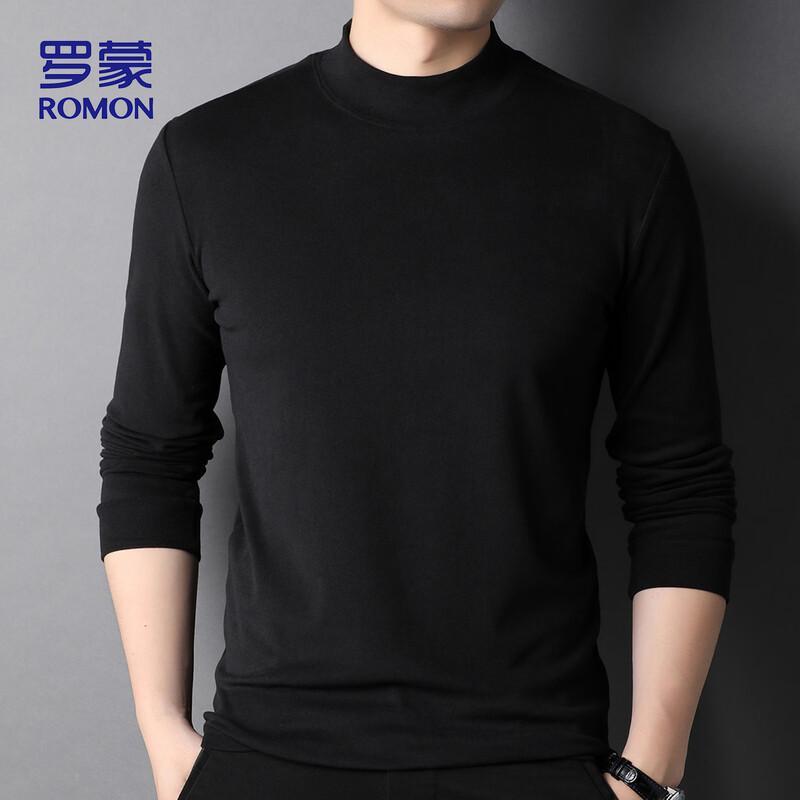 

Luomen Men s Semi-High Collar Long Sleeve Base Layer T-Shirt 2XL
