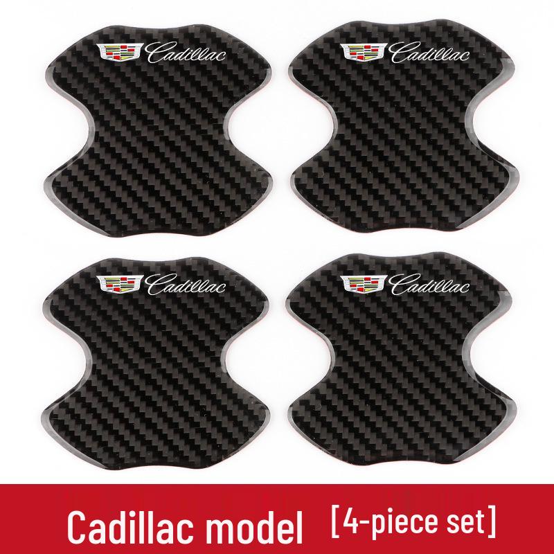 

Хит продаж: Трендовая наклейка на чашу двери автомобиля из углеродного волокна, устойчивая к царапинам Single Piece Door Bowl Sticker