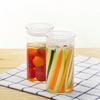 HARIO Vinegars Slim Canister 400 Practical Capacity 400ml Pickles Storage Container Clear VSC-400-MZ