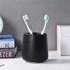 INS Dark grey Ceramic Couple mouthwash cup Bathroom Accessorie