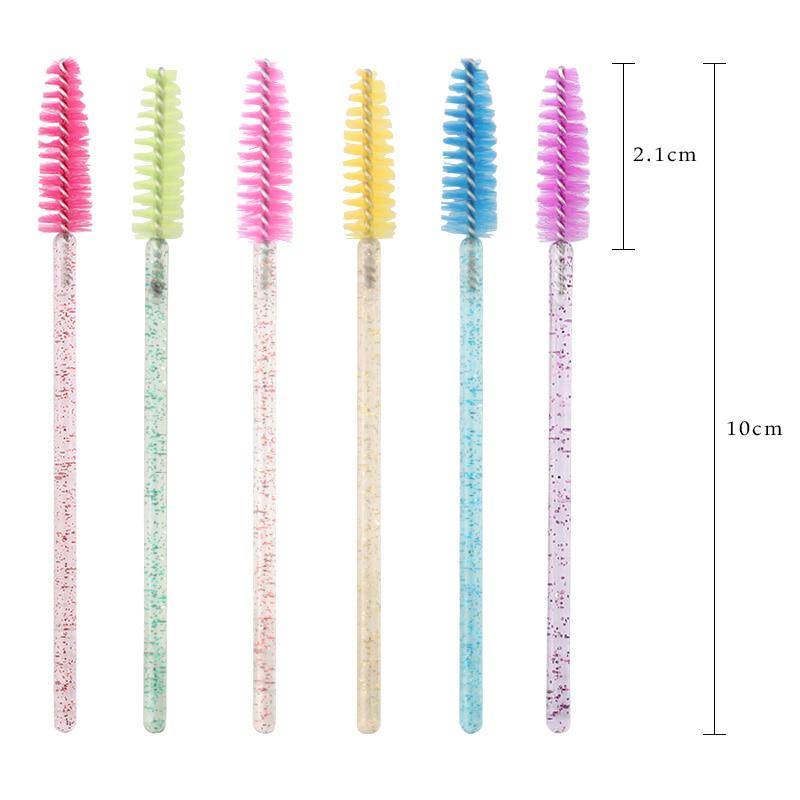 Eyelash Extension Disposable Eyebrow Brush Mascara Wand Applicator Spoolers Eye Lashes Cosmetic Brushes Set Makeup Tools