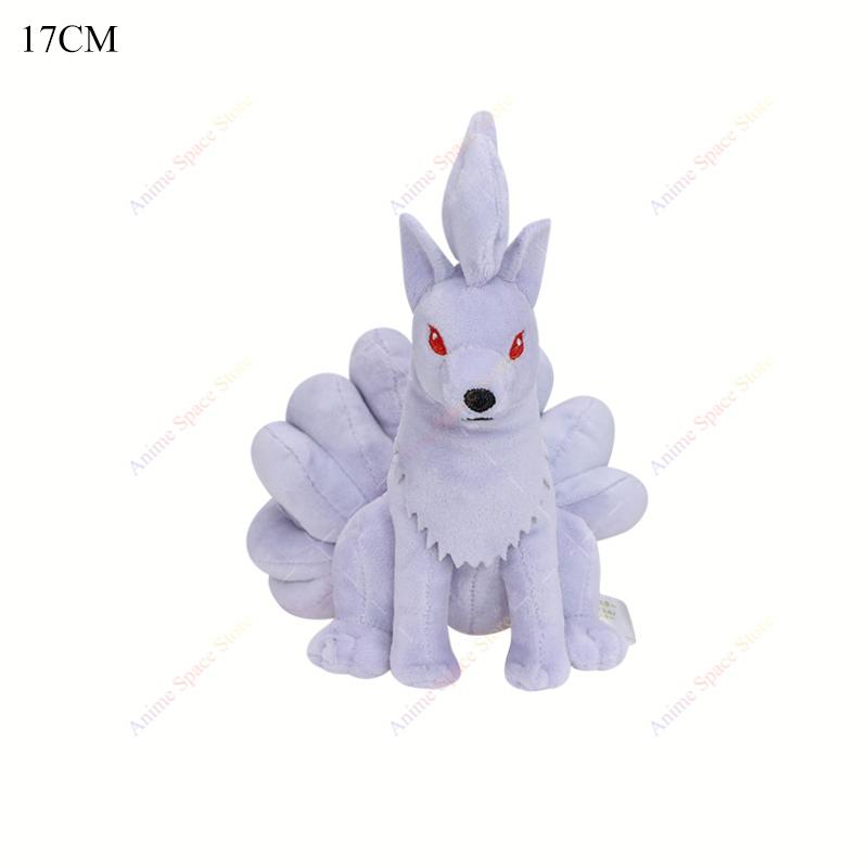 Lucario Plush Dolls Toys Anime Garchomp Riolu Shiny Mimikyu Porygon Bidoof Ninetales Soft Stuffed Animal Peluche Gifts