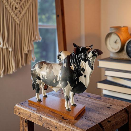2L Bull Liquor Dispenser Wine Vodka Whiskey Decanter Brazilian Cattle
