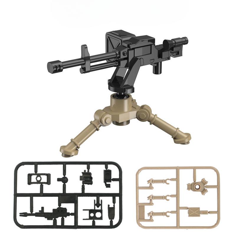 Jx035 Byggekloss Våpenbit Nsv Lett og Tung Maskingevær Militært Tilbehør Dukke Yidesu Utstyr