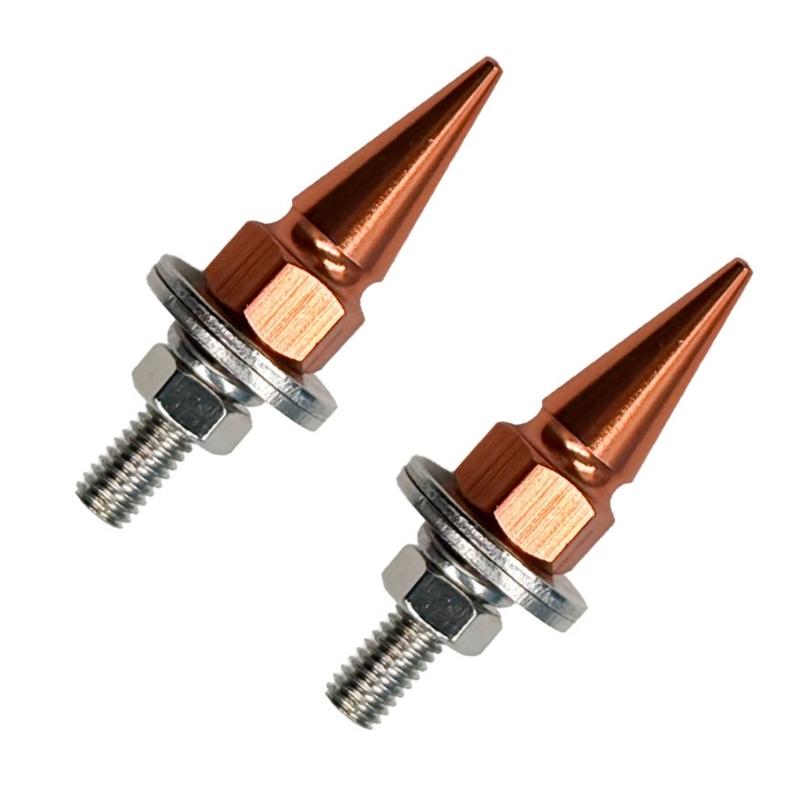 Aluminum License Plate Screws Secure Mounting Rustproof Fasteners For Auto Motorcycle License Plates