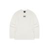 Wannabes Fit Sparkle Logo Oversized Long Sleeve Ivory Xl