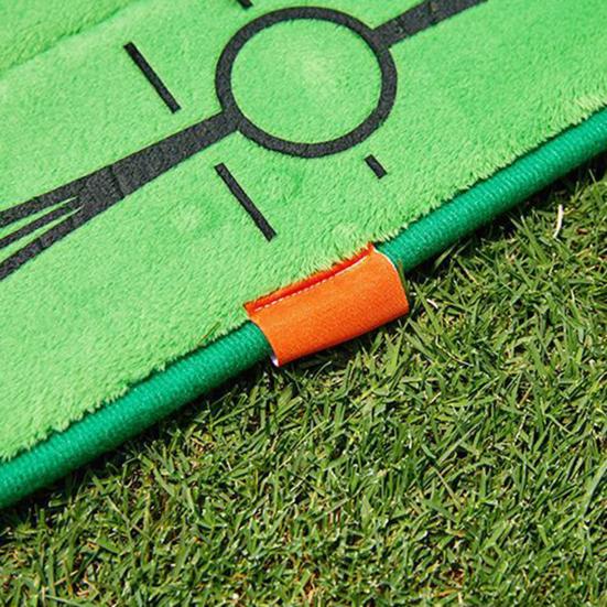 Golf Hitting Mat for Swing Pathway Feedback Indoor Outdoor Golf Practice Mat for Training Chipping Golf Accessories for Men Dad Husband