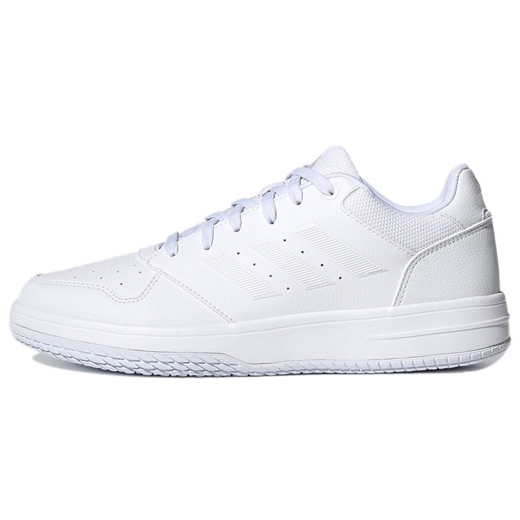 

Adidas Neo Gametalker Synthetic Leather Comfortable Daily Non-Slip Wear-Resistant Lightweight Low-Top Retro Basketball Shoes Men sneaker White FY8587 44⅔