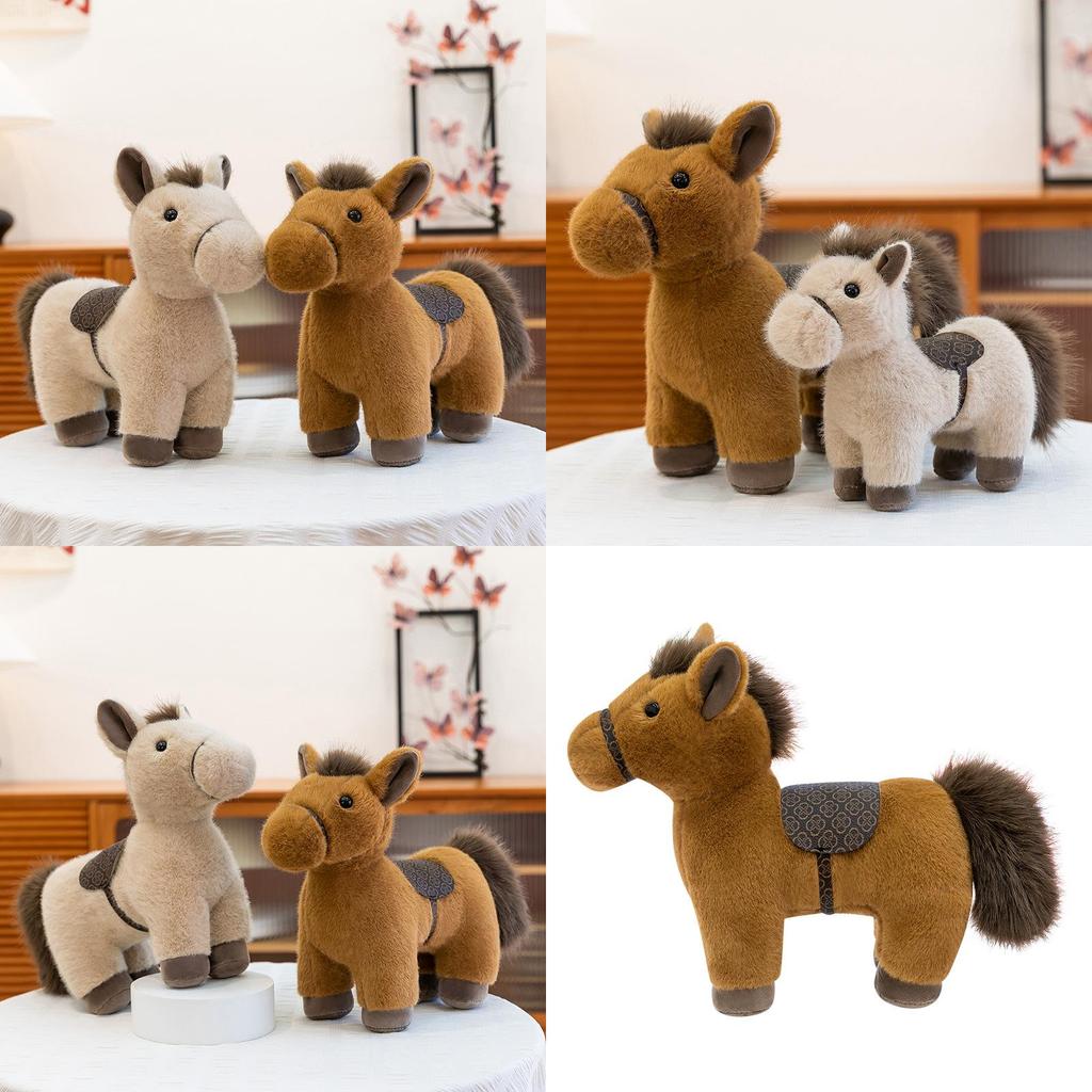 Chinesisches Sternzeichen Pferd Plüschtier Weiches Kuscheltier Für Kinder Und Sammler