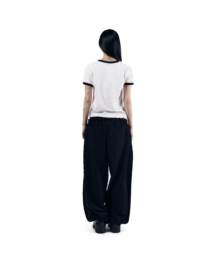 AAKAM Horseshoe Ringer Top (White)