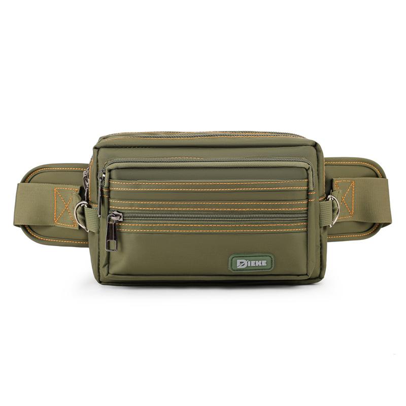 Multifunktionale Hüfttasche - verstellbarer Schultergurt, Brusttasche mit Mehrfachtaschen-Design, geeignet für Outdoor-Wandern, Cyc