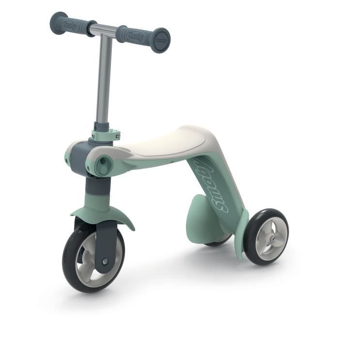 Smoby Bicicletta senza pedali trasformabile in monopattino - 3 ruote - per bambini da 18 mesi a 4 anni