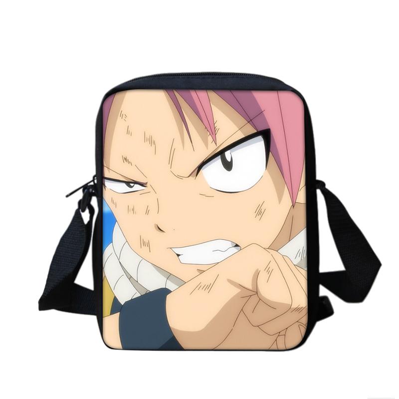 FAIRY TAIL shoulder bag cartoon anime print student boys and girls new lightweight, compact, large capacity, versatile