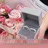 The Little Prince and Rose 925 Silver Couple Rings