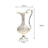 Flower Vase Handle Vase Flower Pot Gift Art Centerpiece Center Vase Desktop Vase for Interior Living Room Housewarming Garden