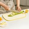 Chop And Serve Cutting Board Anti-Slip Plastic Chopping Board for Meat Veggies Safe Kitchen Essential