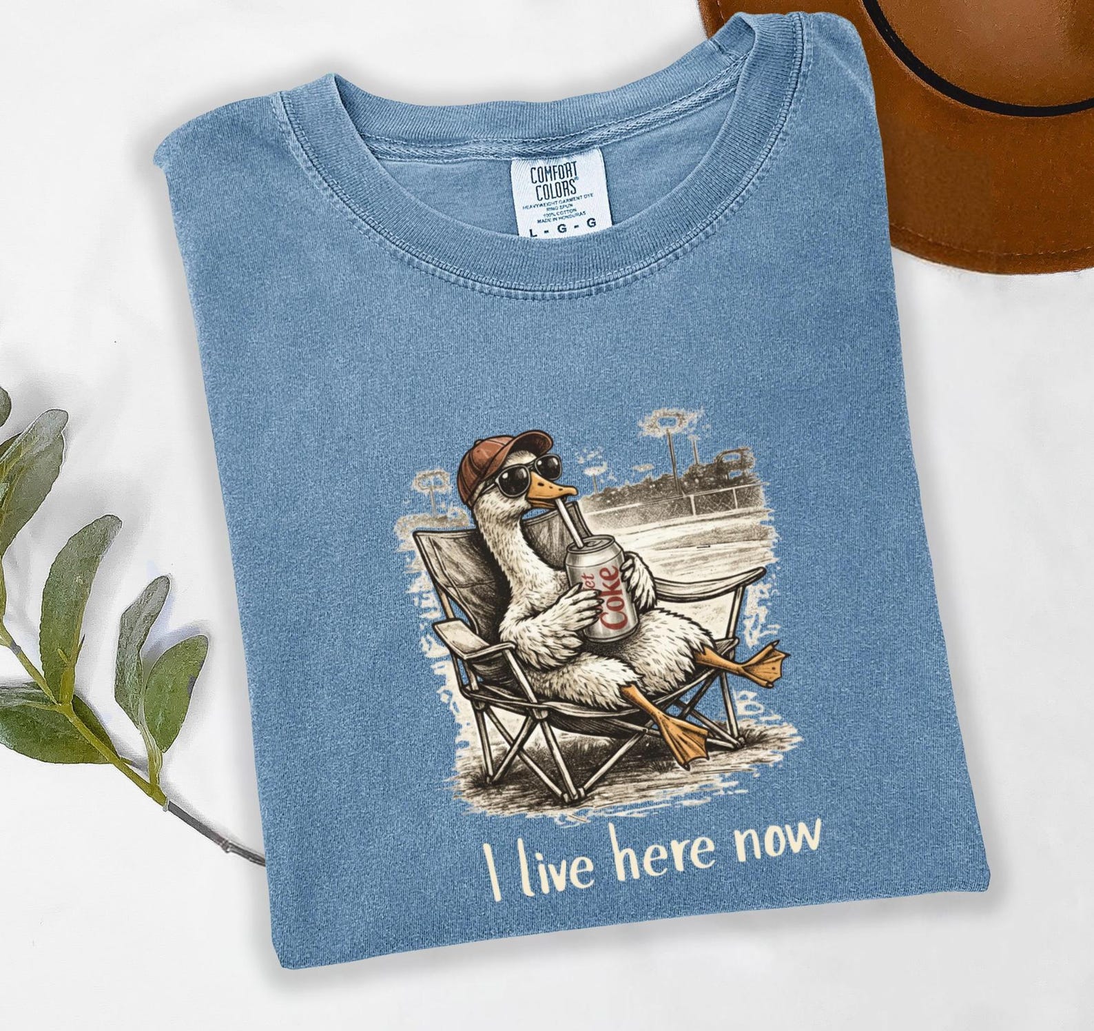 Funny Baseball Mom Tshirt, Ballpark I Live Here Now Comfort Colors Tee, Silly Goose Ballball Park T-shirt, Gift for Sports Mom 2XL