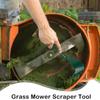 Rasenmäher-Reinigungsgerät aus Eisenkonstruktion Schwerlast-Rasenmäherreiniger Gartenwerkzeugpflege