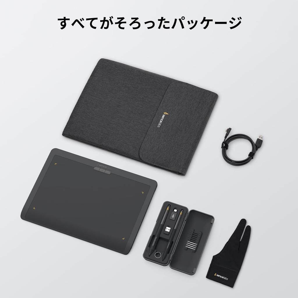 Xencelabs Medium V2 Graphics Drawing Includes Two V2 HP Private Bluetooth Wireless and Numerous Accessories Tablet, Studio-Level Tablet, Pens,