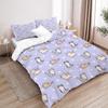 Comforter Cute Cats Pattern 3D Printed Set Cute Animal Style Home Textiles Soft Comfortable Bedding Set