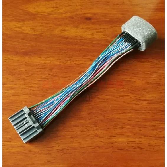 for Honda 10th Accord Navigation Host Power Audio Plug Terminal Connector Extension Wire Harness 24PIN cable housing