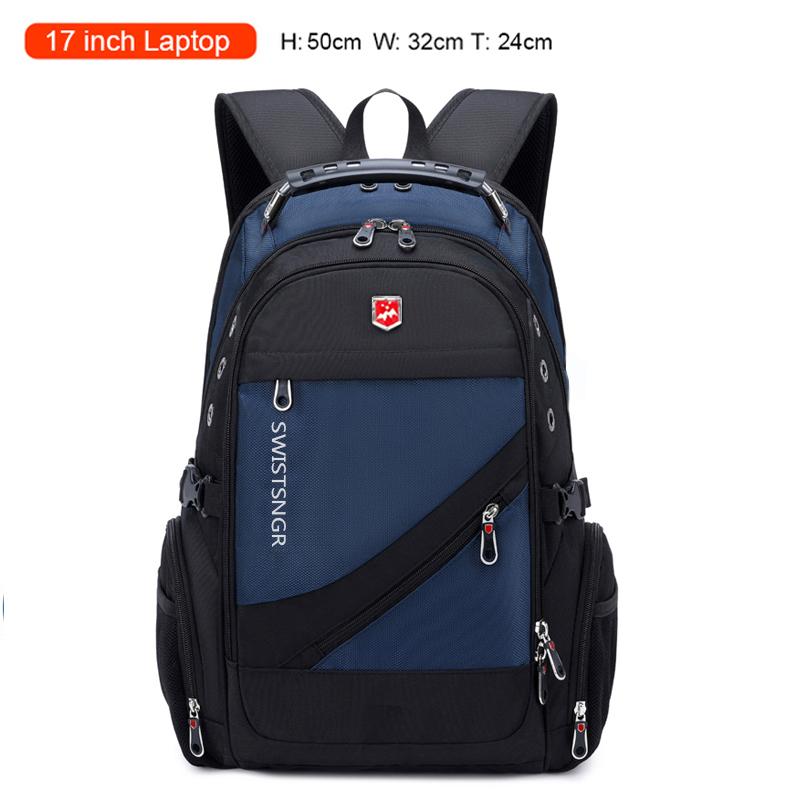 Waterdichte 17-inch Laptoptas voor Dames Grote Vliegtuig Reizen Rugzak Man Mode Meisjes Rugzakken voor School Tieners Jongen Mochila