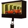 Infinite Garage Key Holder, Wall Mount Front Door Car Key Holder With Led, Glowing Garages Car Keys Holder