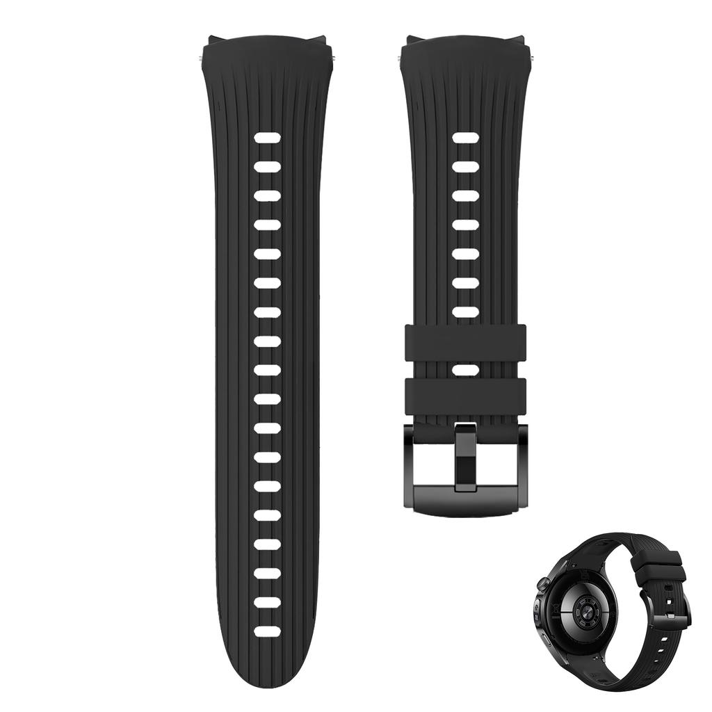 Strap For Huawei Watch 5 46mm No Gaps Original Silicone Watchband for Huawei Watch 5 42mm Smartwatch Band Bracelet for men women