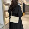 Fashion Oxford Crossbody Bag Large Capacity Solid Color Shoulder Bag Soft Fabric High Quality Messenger Bag Women Men