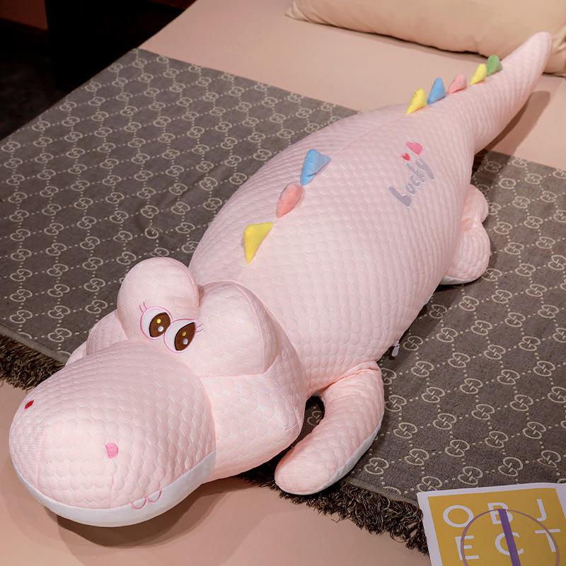 Ice Doudou Crocodile Doll Boys and Girls Sleeping Side Sleeping Leg Pillow Long Throw Pillow Bed Pillow Cushion