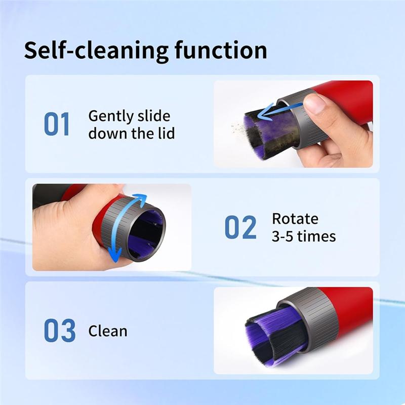 Good-Vacuum Cleaner Dust Brush Traceless Dust Soft Bristle Removal Brush For Dyson V6 DC Series Vacuum Dust Brush Attachment