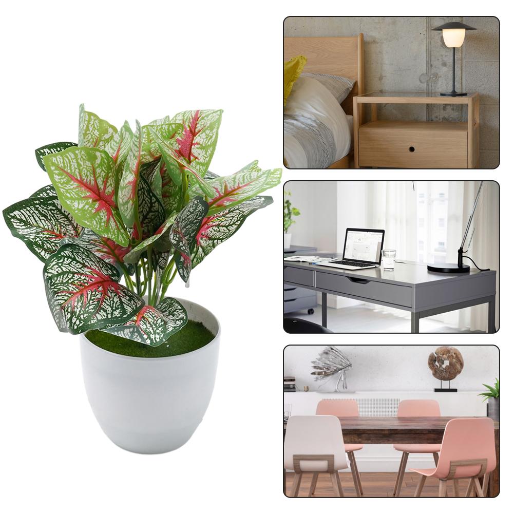 High Quality Brand New Restaurant Shop Home Hotel Artificial Bonsai With Pot Fake Foliage Plant Looks Realistic