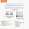VEVOR Easel Accessory Set, 32 PCS Kid's Art Easel Painting Kit Including Chalks, Dry-Erase Markers & Paper Rolls
